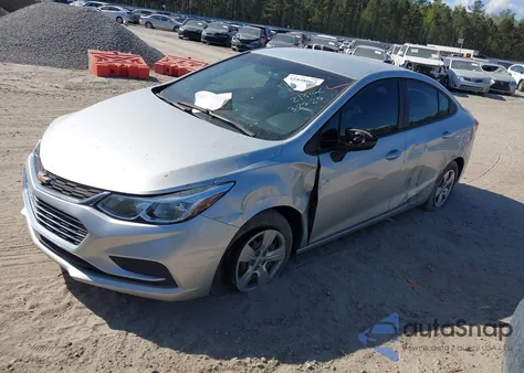 2018 Chevrolet Cruze Ls Auto из США, поврежденный, VIN 1G1BC5SM1J7213182